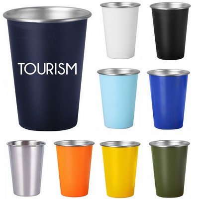 16oz Stainless Steel Pint Cup