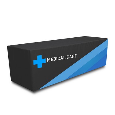 8' Premium Fitted Standard Table Cover (Full Color Dye Sublimation)