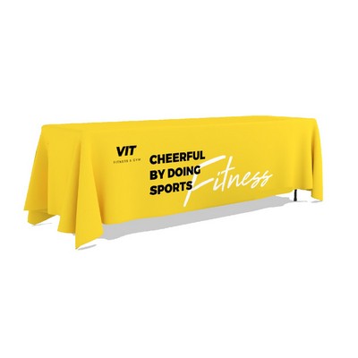 8' Dye Sublimated Loose Table Throw